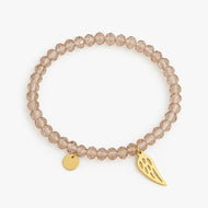 Bransoletka różowe – Wonders by Ola “Anielskie Skrzydło”