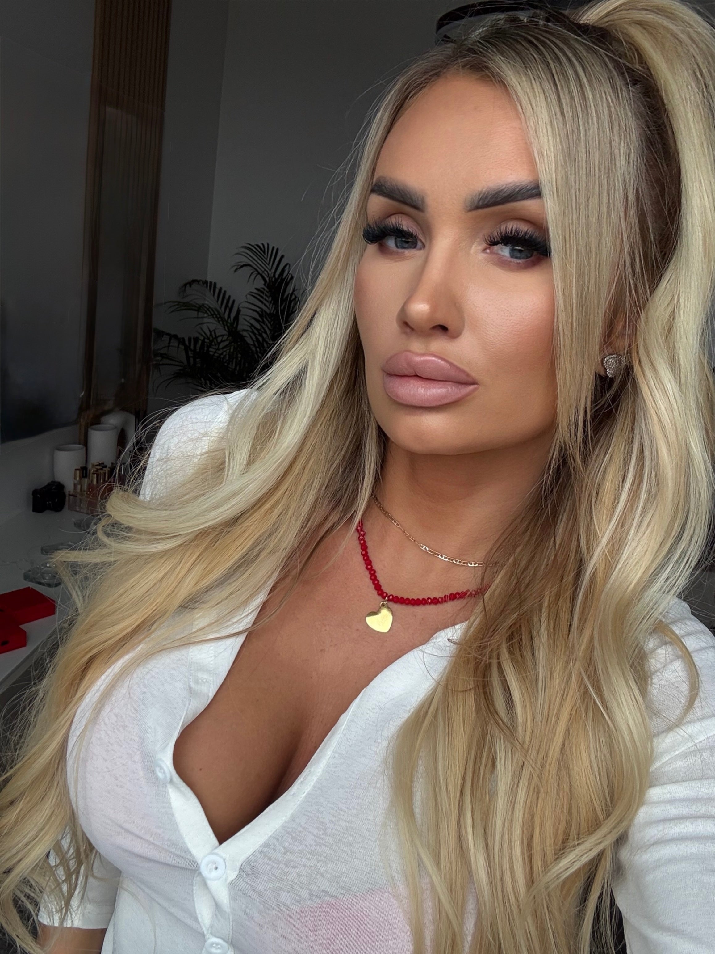 Naszyjnik z serduszkiem czerwony Wonders by Ola